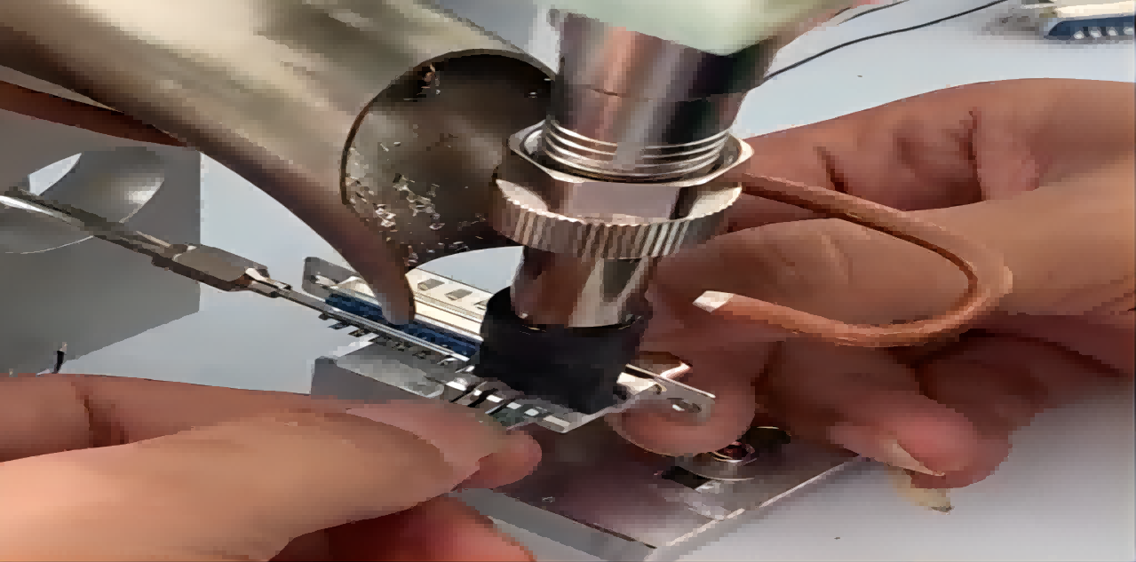 线材半自动焊锡机